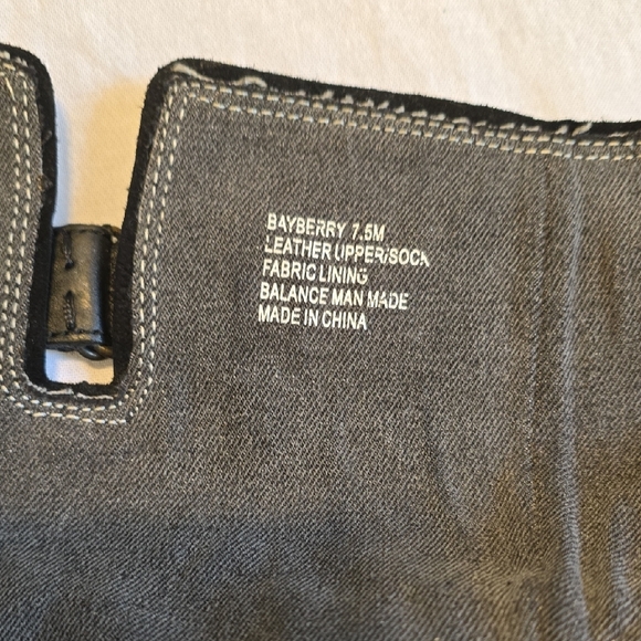 OTBT "Bayberry" Black Leather Winter Boots. Size 7.5M - Picture 15 of 16